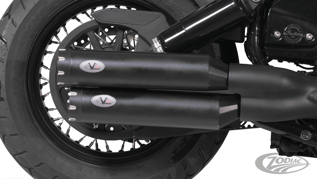V-PERFORMANCE SLIP-ON MUFFLERS FOR 2022 TO PRESENT INDIAN CHIEF AND SUPER CHIEF
