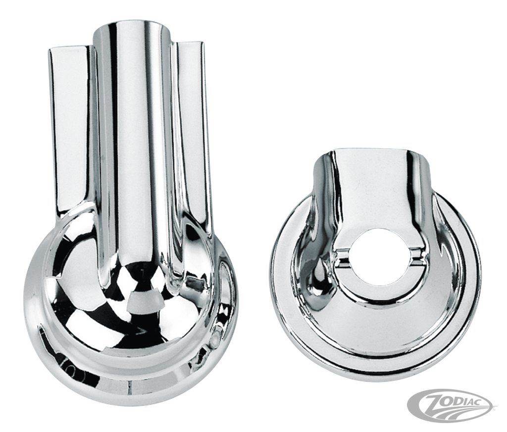 CHROME OIL FILTER HOUSING COVERS