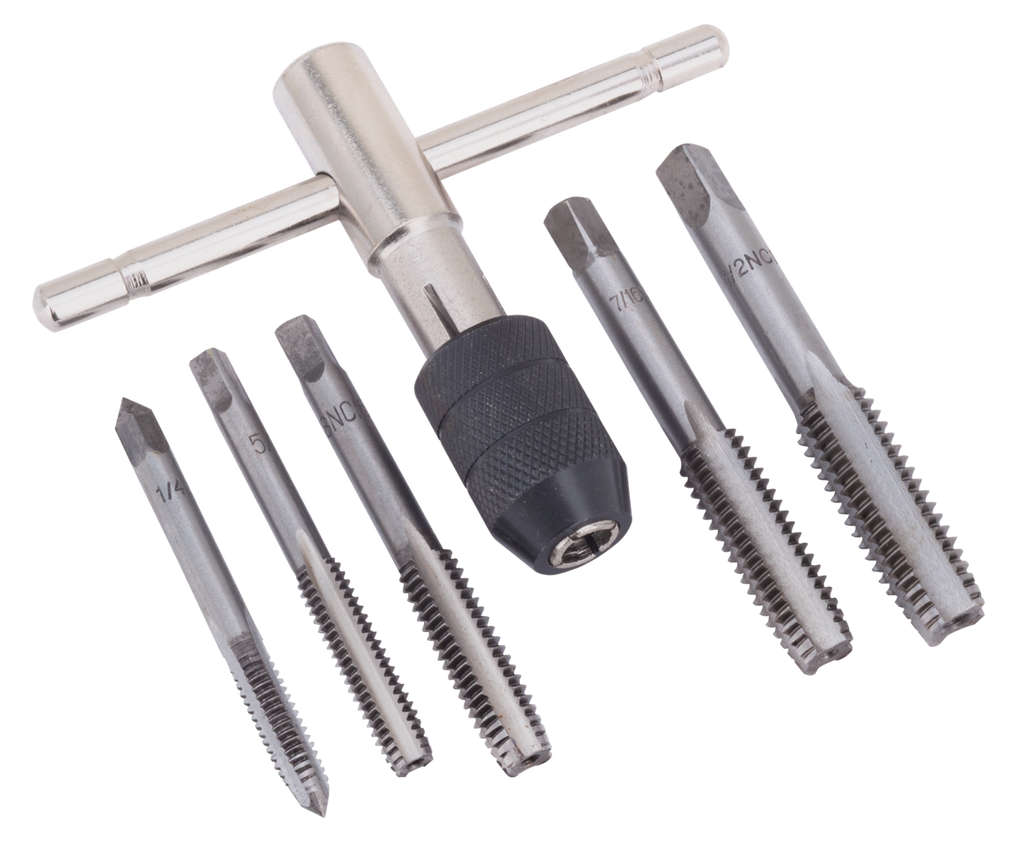 6-PIECE UNC SIZE TAP WRENCH SET