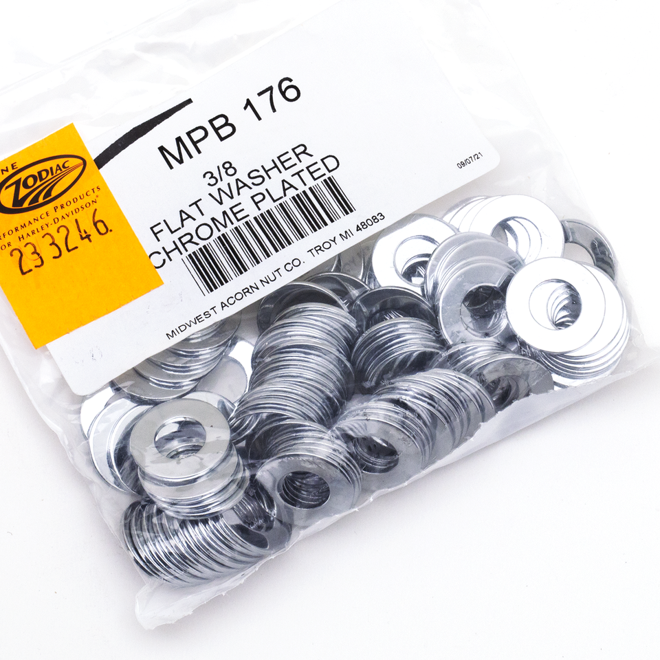 CHROME PLATED NUTS AND WASHERS ASSORTMENT