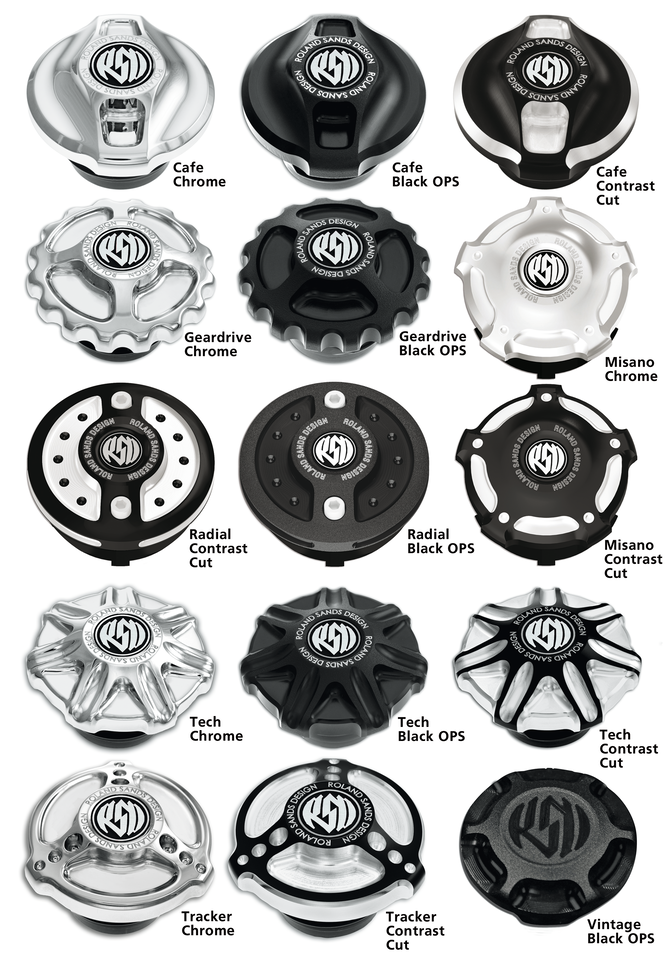 RSD GAS CAPS & FUEL GAUGE REPLACEMENT CAPS