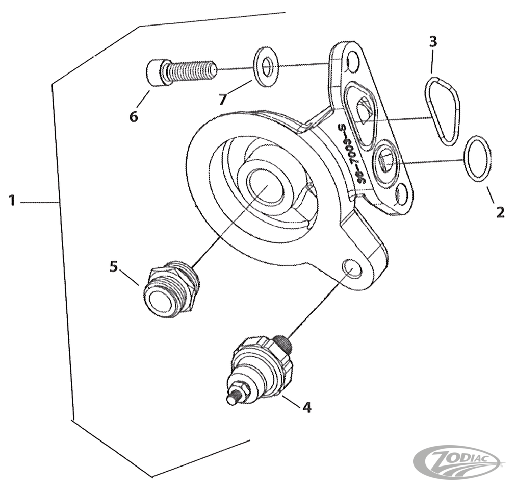 X-WEDGE OIL FILTER & OIL FILTER BRACKET