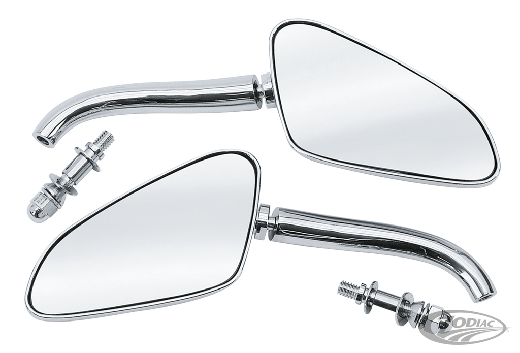 CHROME GT RACE MIRROR SET