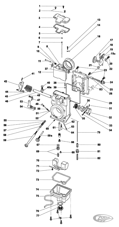 MIKUNI HSR PARTS