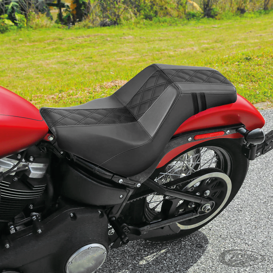 C.C. RIDER STEP-UP SEAT FOR MILWAUKEE EIGHT SOFTAIL