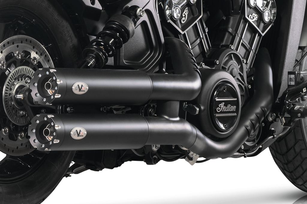 V-PERFORMANCE SLIP-ON MUFFLERS FOR INDIAN SCOUT