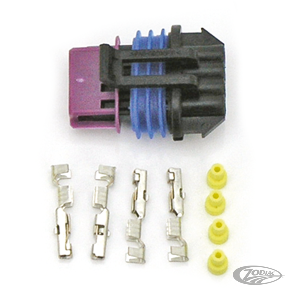 CONNECTORS FOR DELPHI AND MAGNETI MARELLI FUEL INJECTION