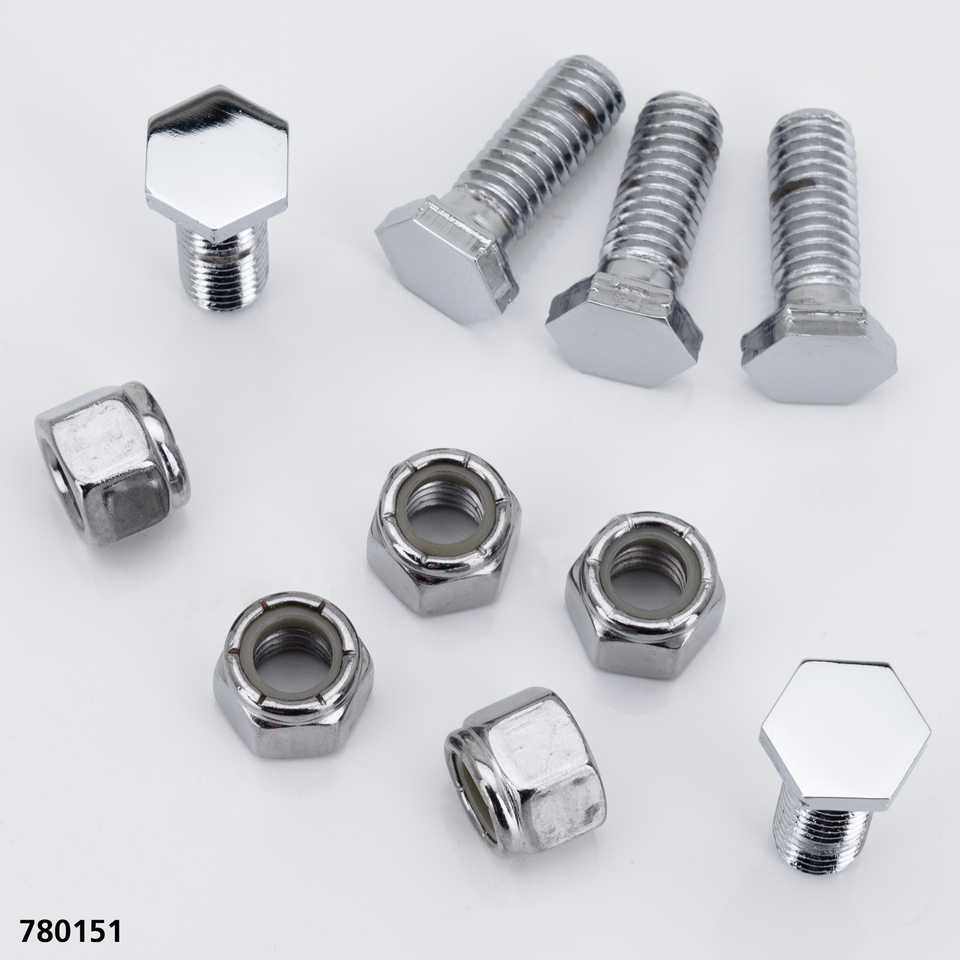 BRAKE ROTOR SCREWS & NUTS FOR SPORTSTER