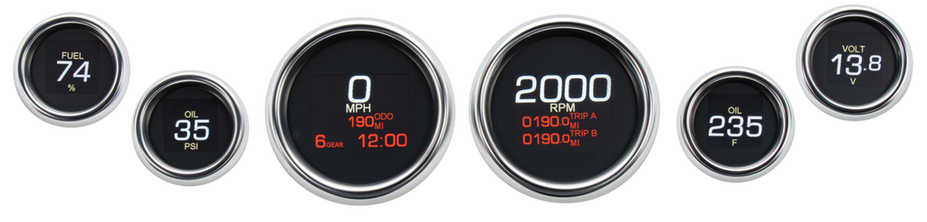 DAKOTA DIGITAL MLX-8000 FAIRING GAUGES