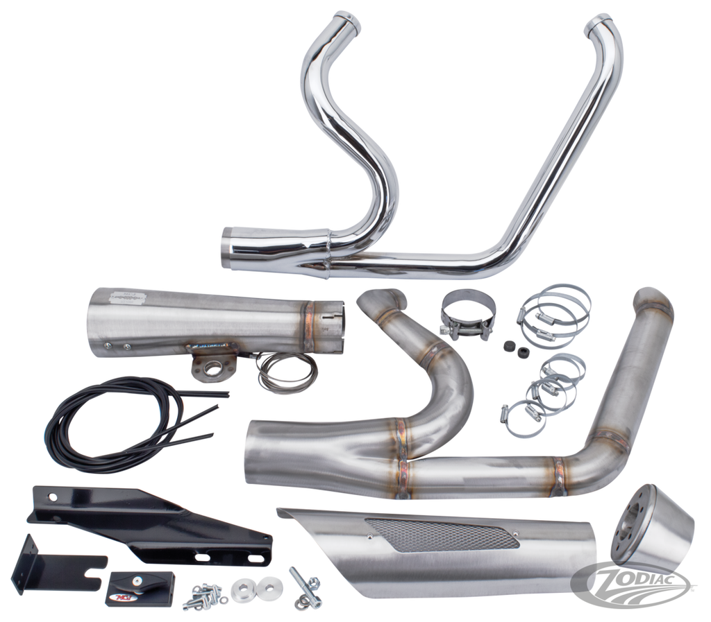 MCJ ADJUSTABLE 2-INTO-1 FOR TWIN CAM DYNA