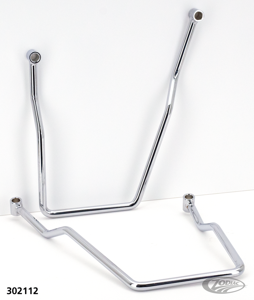 CHROME SADDLEBAG SUPPORTS