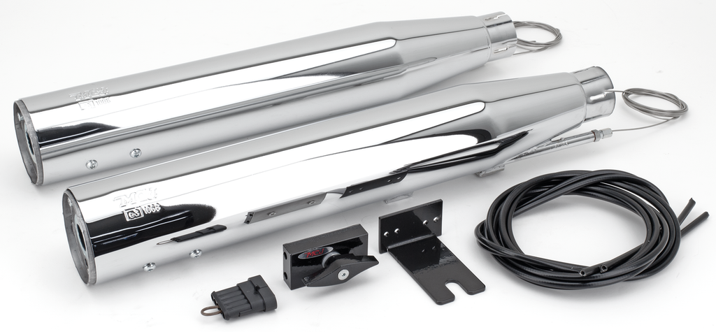 MCJ ADJUSTABLE EXHAUSTS FOR TWIN CAM SOFTAIL