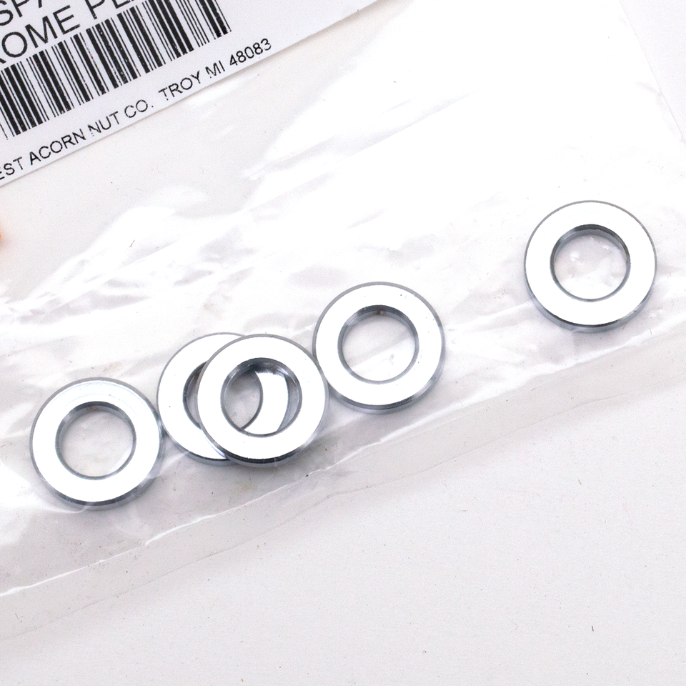 SHOW CHROME STEEL SPACERS ASSORTMENT