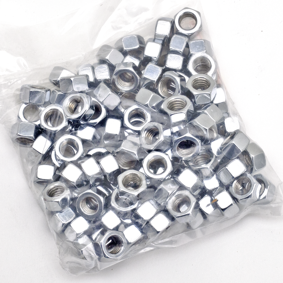 CHROME PLATED NUTS AND WASHERS ASSORTMENT