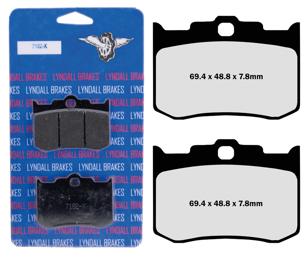 LYNDALL BRAKE PAD SETS, FRONT