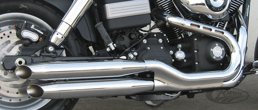 MCJ ADJUSTABLE 2-INTO-2 EXHAUST SYSTEMS FOR DYNA