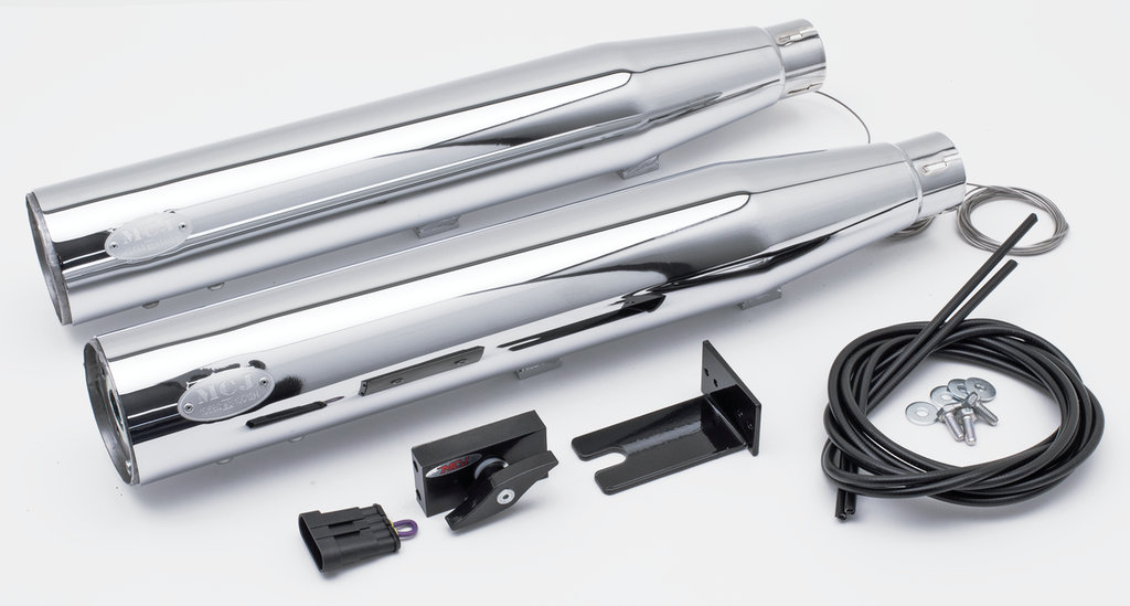 MCJ ADJUSTABLE EXHAUSTS FOR TWIN CAM SOFTAIL