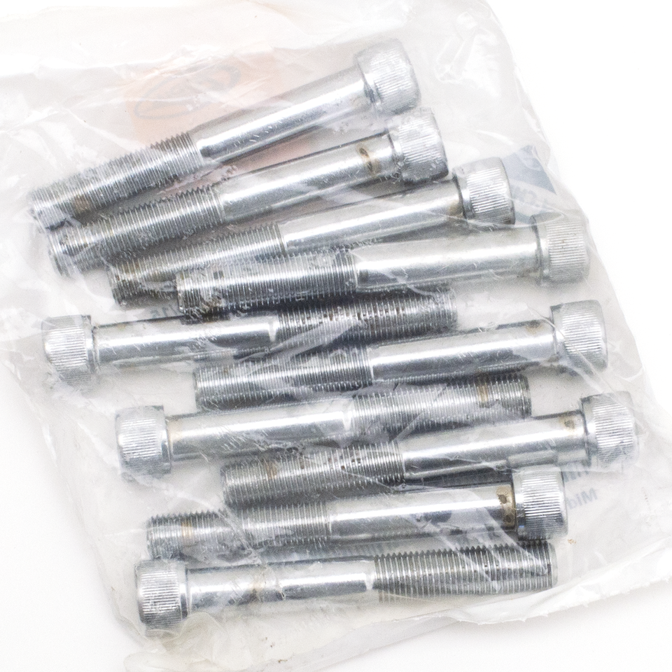 CHROME PLATED GRADE-8 ALLEN HEAD SOCKET SCREWS