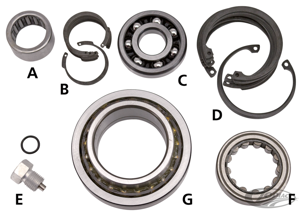 PARTS FOR OEM 6-SPEED "CRUISE DRIVE" TRANSMISSIONS