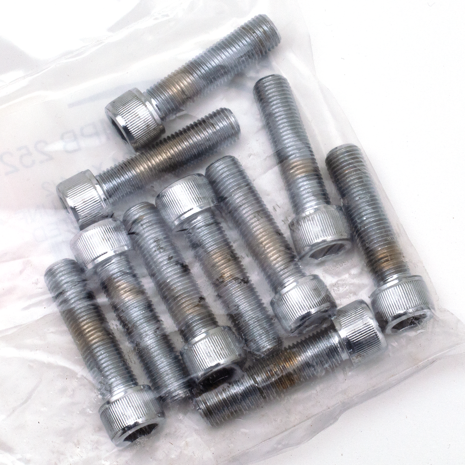 CHROME PLATED ALLEN HEAD SCREWS ASSORTMENT