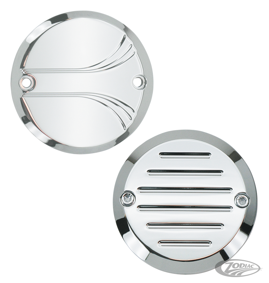 "PRO MAX" CHROME BILLET TIMER COVERS