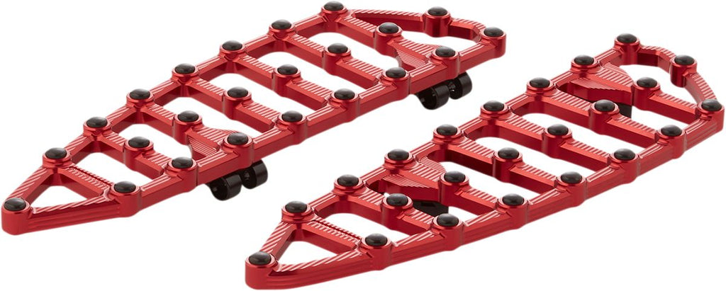 FLOORBOARD DR MX RED