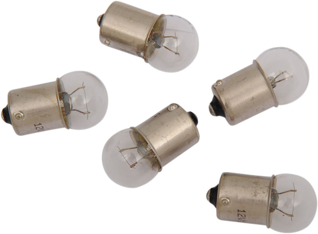 10W CLEAR BULBS 5-PK