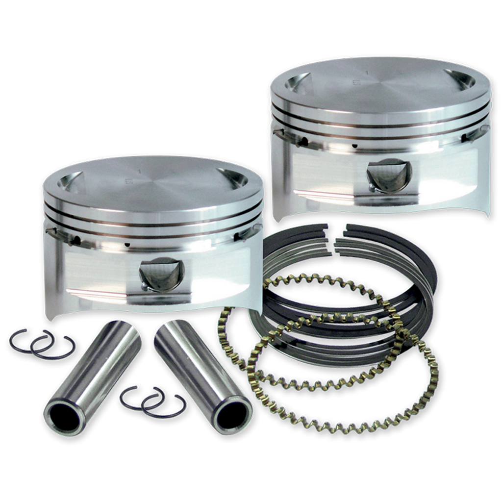PISTONS FOR S&S V2 BIG TWIN STYLE ENGINES