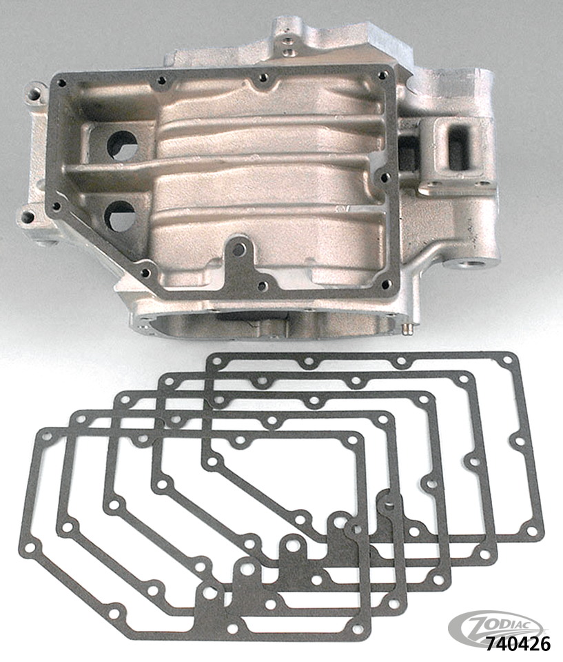 EVOLUTION DYNA 5-SPEED TRANSMISSION HOUSING AND PARTS