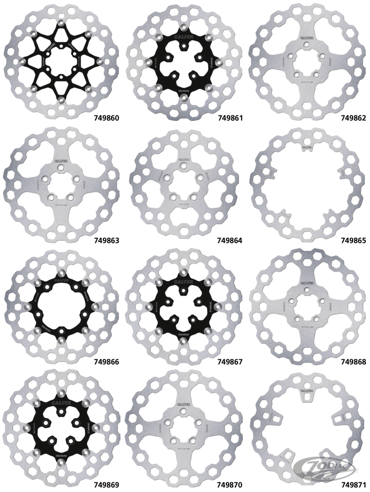 GALFER "CUBIQ" DISC BRAKE ROTORS