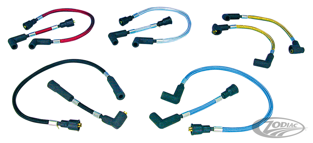 "MAGNUM" HIGH PERFORMANCE BRAIDED SILICONE IGNITION WIRE SETS
