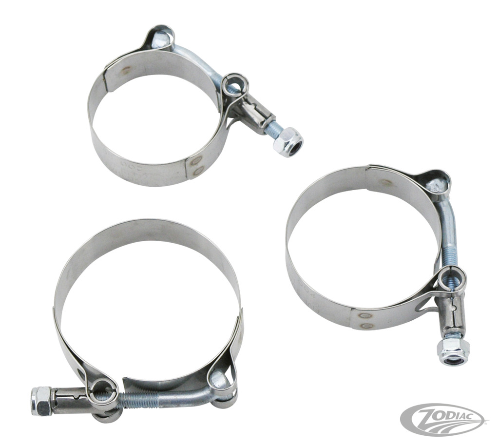 T-BOLT STYLE MUFFLER CLAMPS