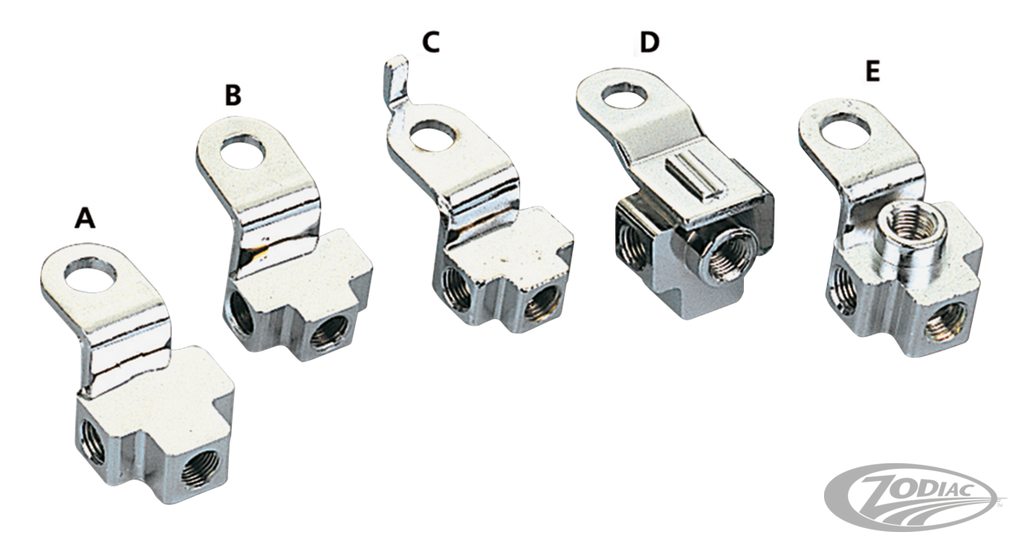 CHROME REPLACEMENT BRAKE LINE TEES