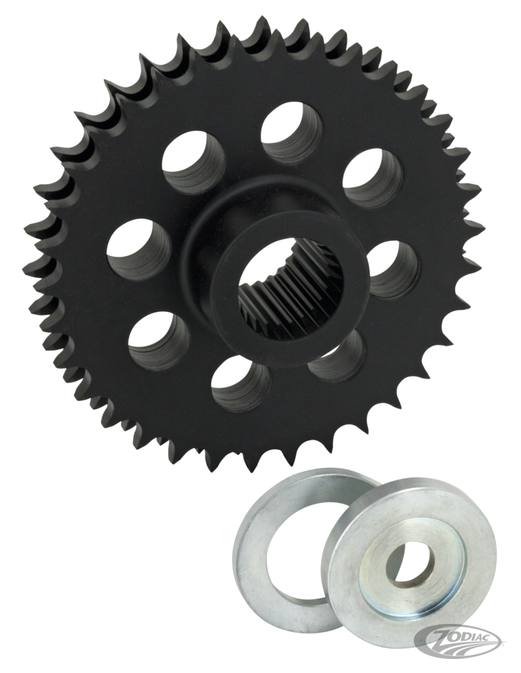 SOLID COMPENSATING SPROCKET FOR TWIN CAM
