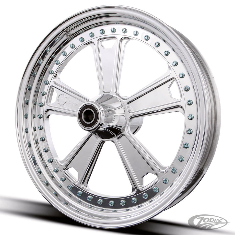 RICK'S "THREE-PIECE" BILLET ALUMINUM WHEELS