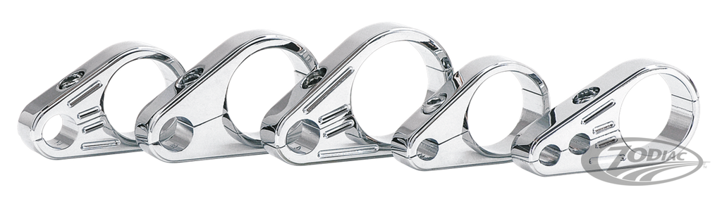 ZODIAC CHROME CABLE CLAMPS