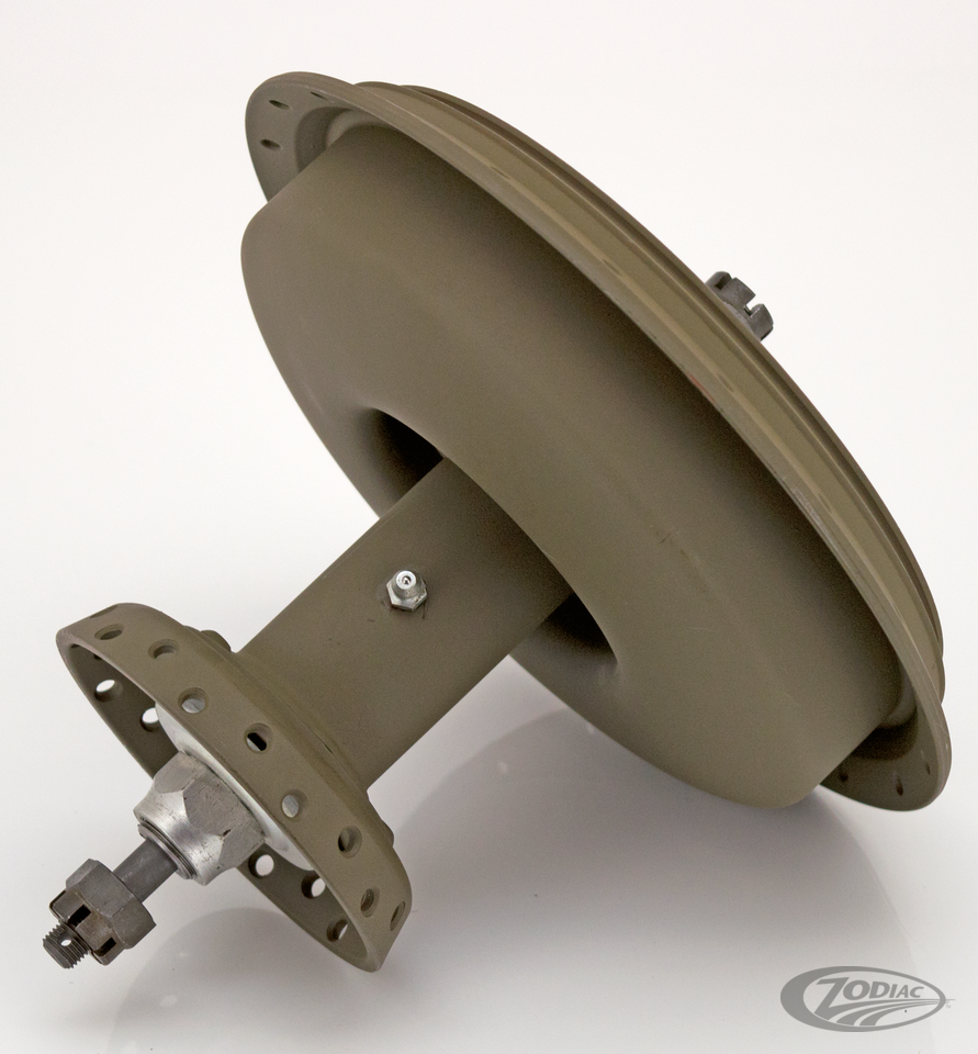 FRONT HUB WITH BRAKE DRUM FOR 45CI MODELS