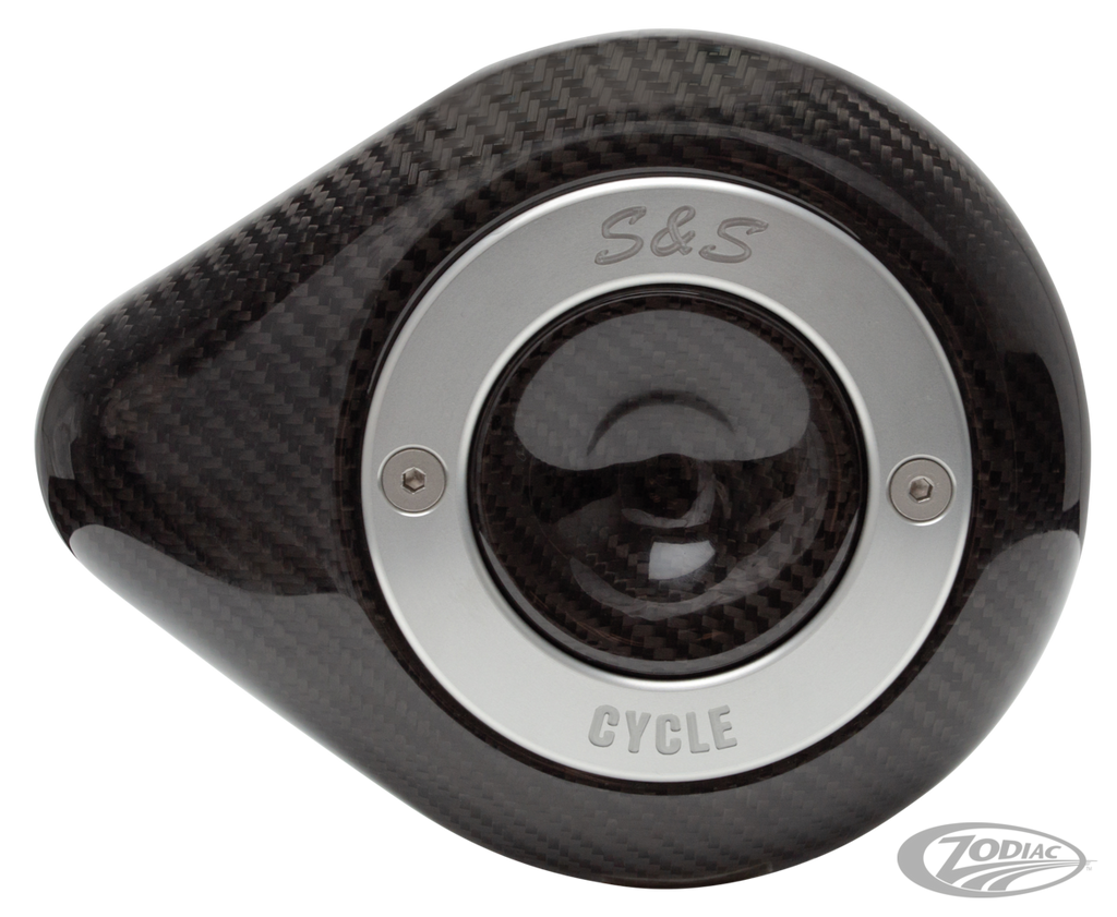 S&S STEALTH CARBON TEARDROP AIR CLEANER