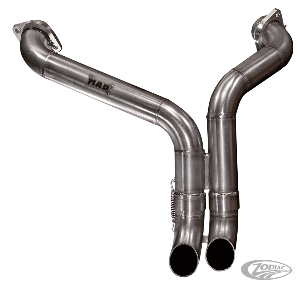MAD STAINLESS STEEL EXHAUST PIPES