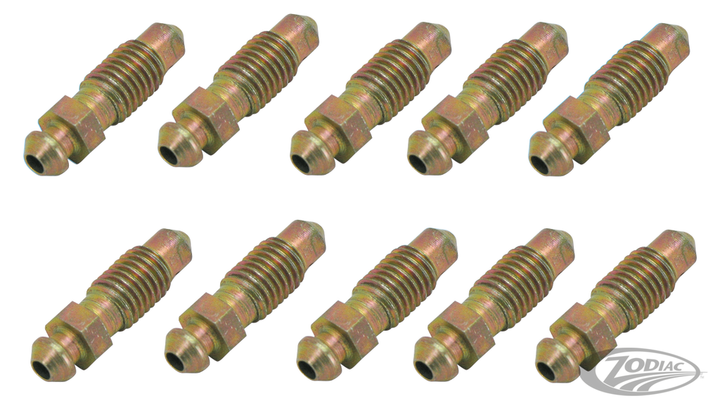 BRAKE CALIPER & WHEEL CYLINDER BLEEDER SCREWS