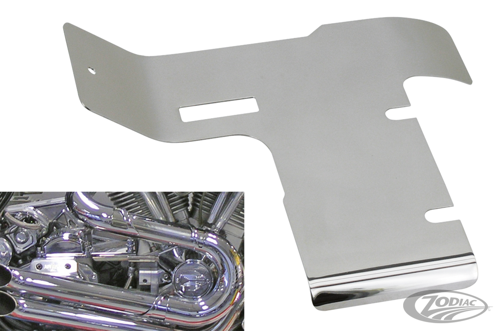 POLISHED STAINLESS STEEL PRIMARY TO TRANSMISSION COVER