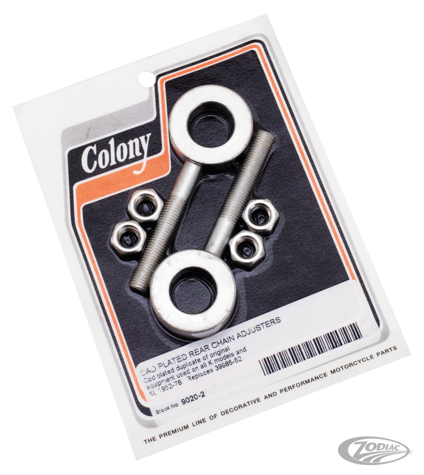 COLONY WHEEL ADJUSTERS FOR K & EARLY SPORTSTER