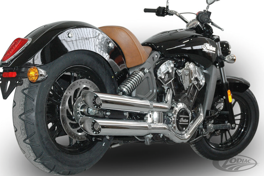 V-PERFORMANCE SLIP-ON MUFFLERS FOR INDIAN SCOUT