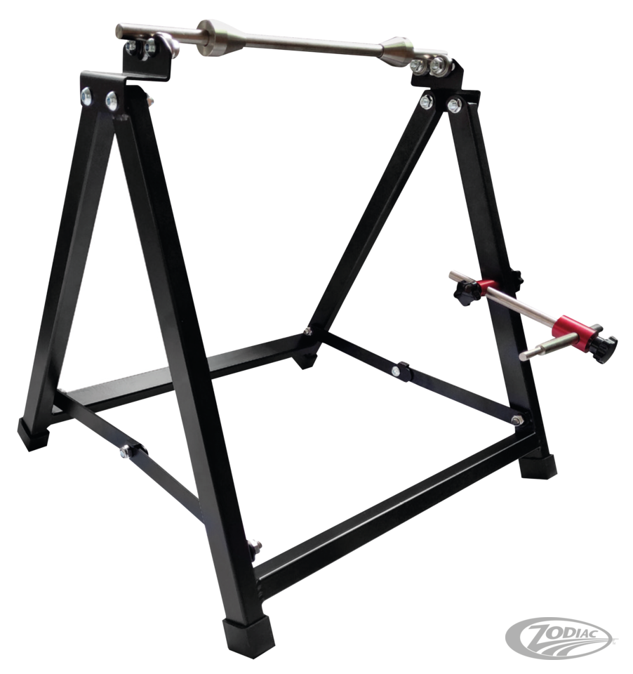 FOLDABLE WHEEL STAND
