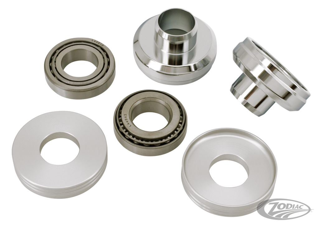 STEERING HEAD 7/8" TO 1" ADAPTER CUPS WITH BEARINGS