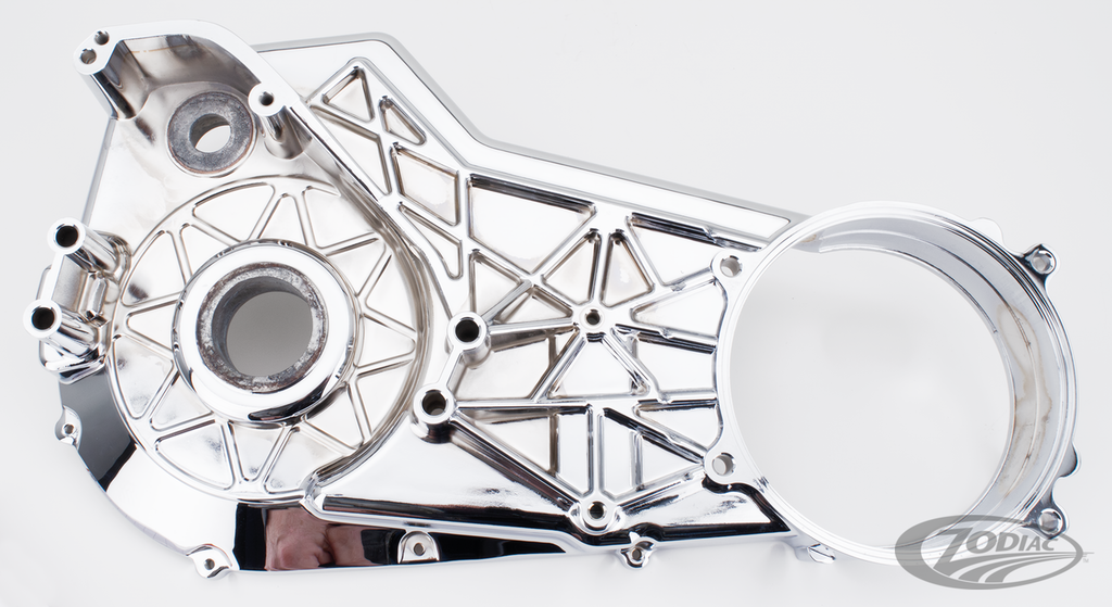 CHROME PLATED INNER PRIMARY COVER FOR SOFTAIL