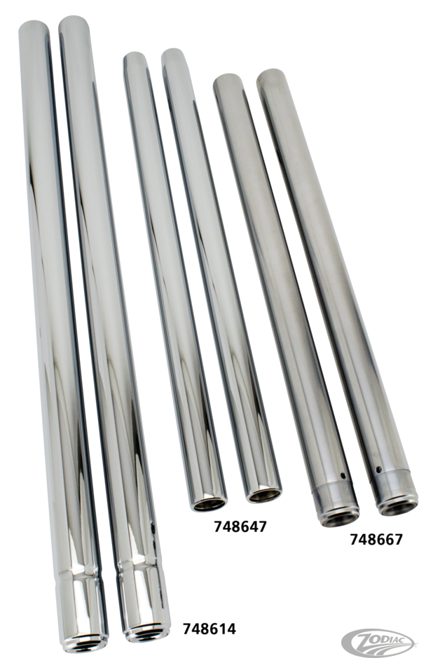 AMERICAN MADE SHOW CHROME FORK TUBES