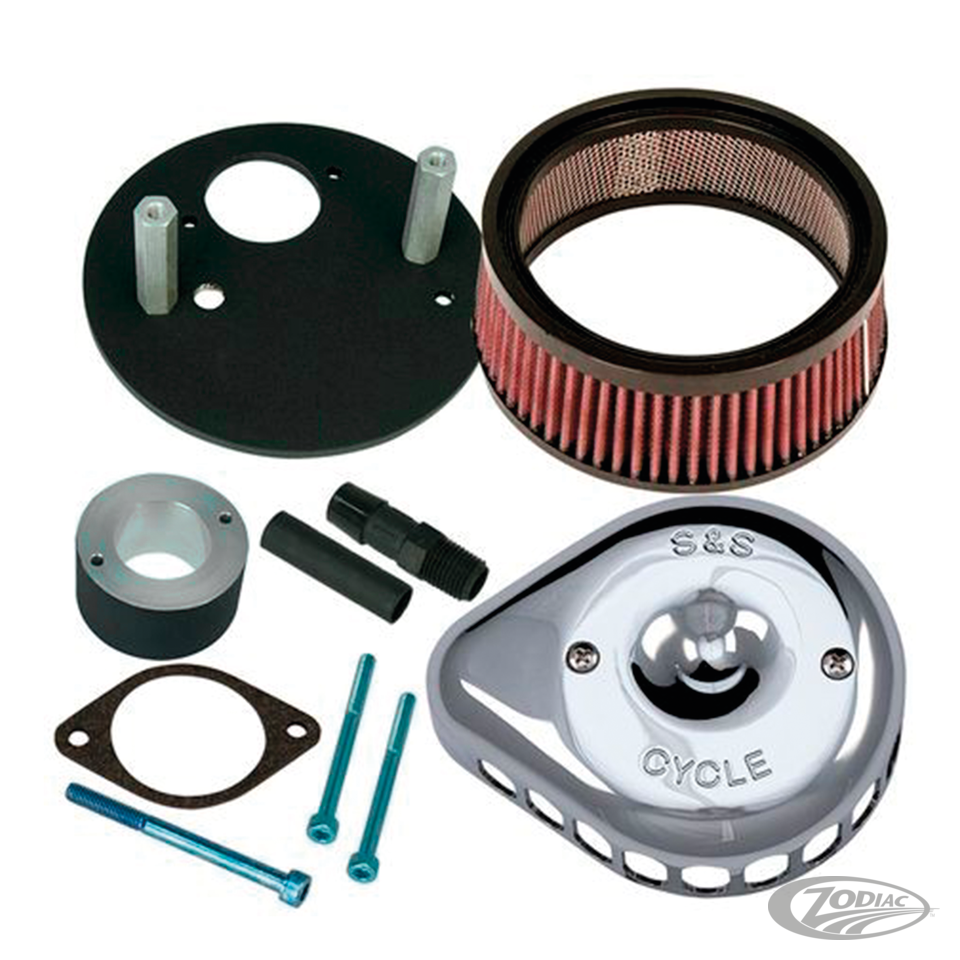 S&S STEALTH MINI TEARDROP AIR CLEANER KITS