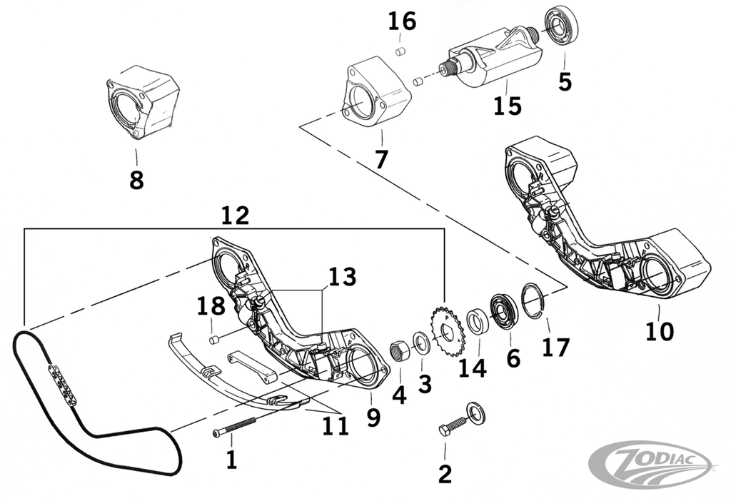 ENGINE BALANCER PARTS FOR TWIN CAM B