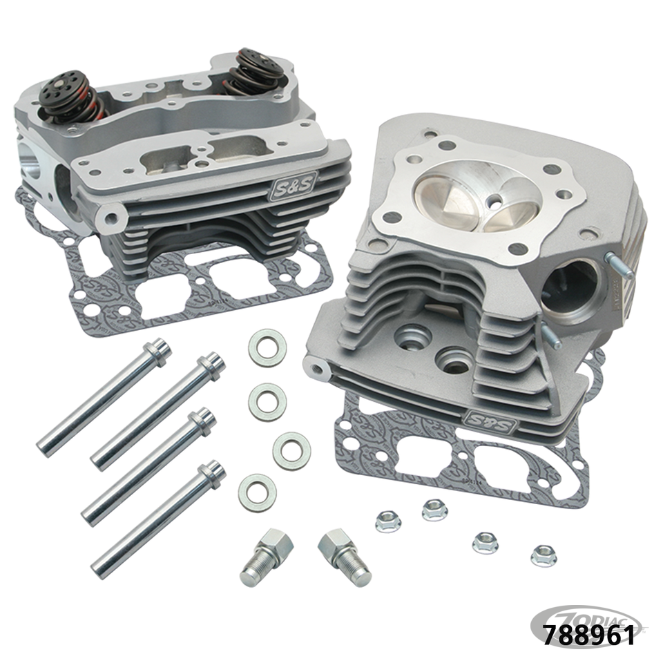 S&S SUPER STOCK CYLINDER HEADS FOR 1999-2005 TWIN CAM